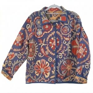 VINTAGE! Winding River Reversible Tapestry Coat
